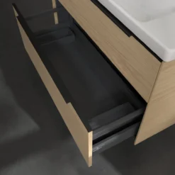 V&b subway 3.0 servantskap 97x57 nordic oak håndtak i volcano black