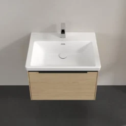 V&b subway 3.0 servantskap 66x42 nordic oak håndtak i volcano black
