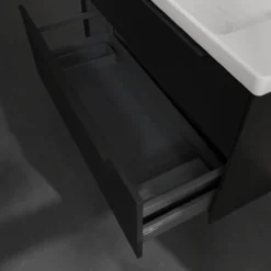 V&b subway 3.0 servantskap 97x57 nordic oak m/lys håndtak i volcano black