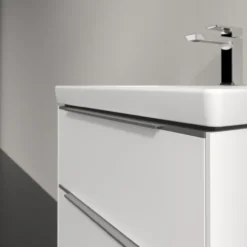 V&b subway 3.0 servantskap 57x47 pure white håndtak i krom