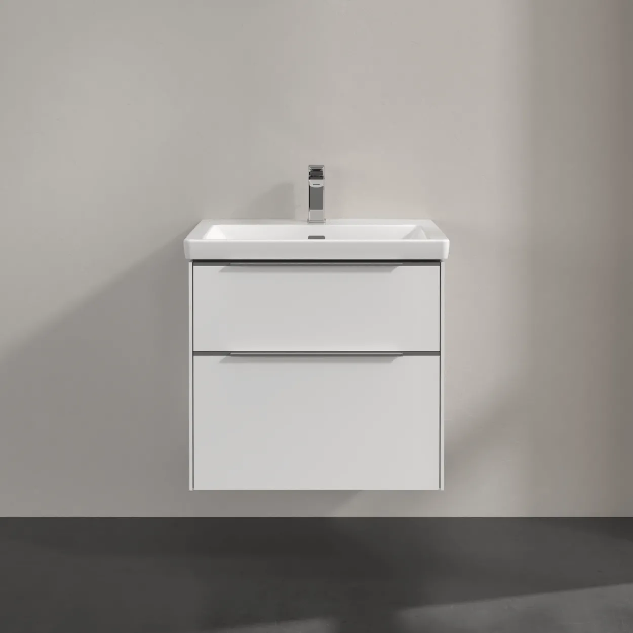 V&b subway 3.0 servantskap 62x57 pure white håndtak i krom