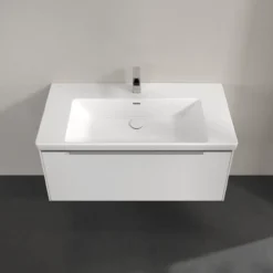 V&b subway 3.0 servantskap 97x42 pure white håndtak i krom