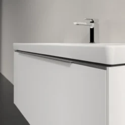 V&b subway 3.0 servantskap 97x42 pure white håndtak i krom