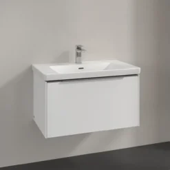 V&b subway 3.0 servantskap 77x42 pure white håndtak i krom