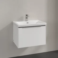 V&b subway 3.0 servantskap 66x42 pure white håndtak i krom