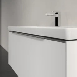 V&b subway 3.0 servantskap 97x42 pure white m/lys håndtak i krom