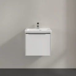 V&b subway 3.0 servantskap 47x42 pure white m/lys håndtak i krom