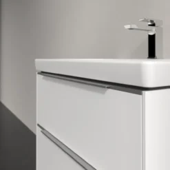 V&b subway 3.0 servantskap 62x57 pure white m/lys håndtak i krom