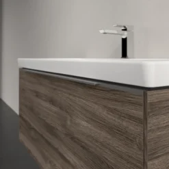 V&b subway 3.0 servantskap 97x42 stone oak håndtak i krom