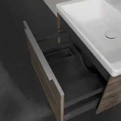 V&b subway 3.0 servantskap 66x42 stone oak håndtak i krom