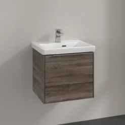 V&b subway 3.0 servantskap 47x42 stone oak håndtak i krom