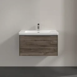 V&b subway 3.0 servantskap 77x42 stone oak håndtak i krom