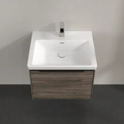 V&b subway 3.0 servantskap 57x42 stone oak håndtak i volcano black