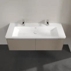 V&b subway 3.0 servantskap 127x42 taupe håndtak i krom