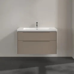 V&b subway 3.0 servantskap 97x57 taupe håndtak i møbelets farge