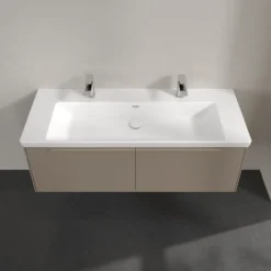 V&b subway 3.0 servantskap 127x42 taupe håndtak i møbelets farge