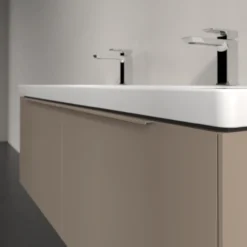 V&b subway 3.0 servantskap 127x42 taupe håndtak i møbelets farge