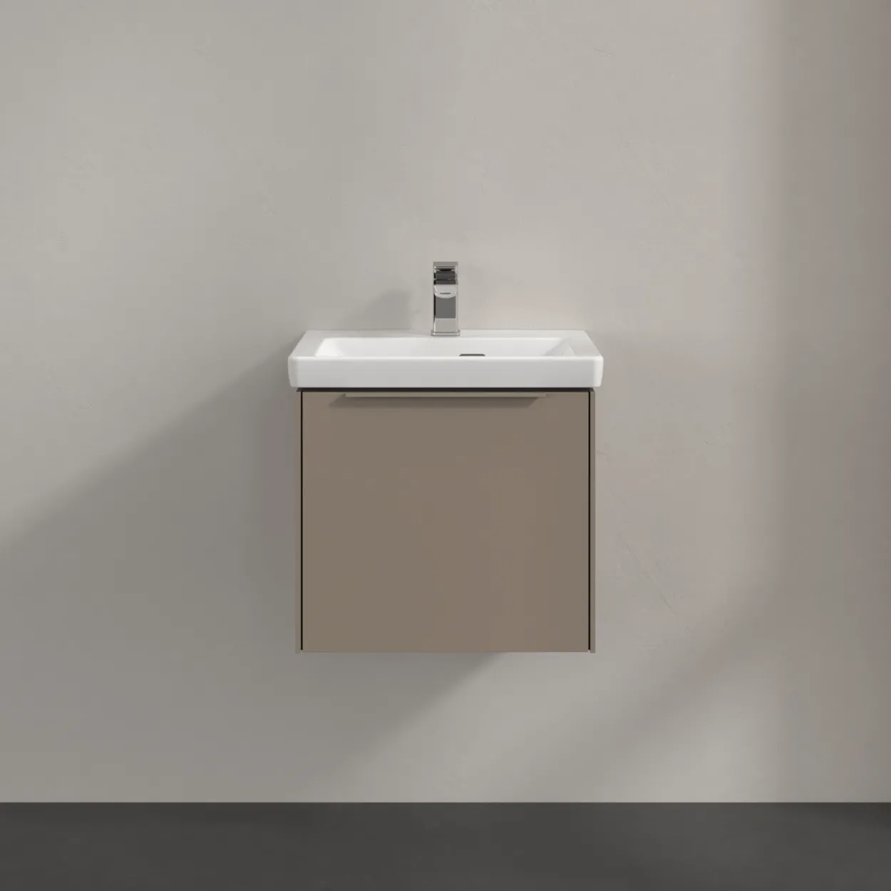 V&b subway 3.0 servantskap 47x42 taupe håndtak i møbelets farge