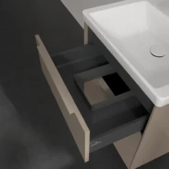 V&b subway 3.0 servantskap 57x47 taupe håndtak i møbelets farge
