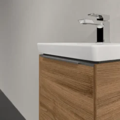 V&b subway 3.0 servantskap 35x42 venstre kansas oak håndtak i krom