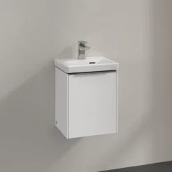 V&b subway 3.0 servantskap 35x42 venstre pure white håndtak i krom