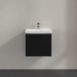 V&b subway 3.0 servantskap 47x42 volcano black håndtak i krom
