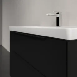V&b subway 3.0 servantskap 97x57 volcano black håndtak i møbelets farge
