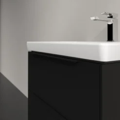 V&b subway 3.0 servantskap 57x47 volcano black håndtak i møbelets farge