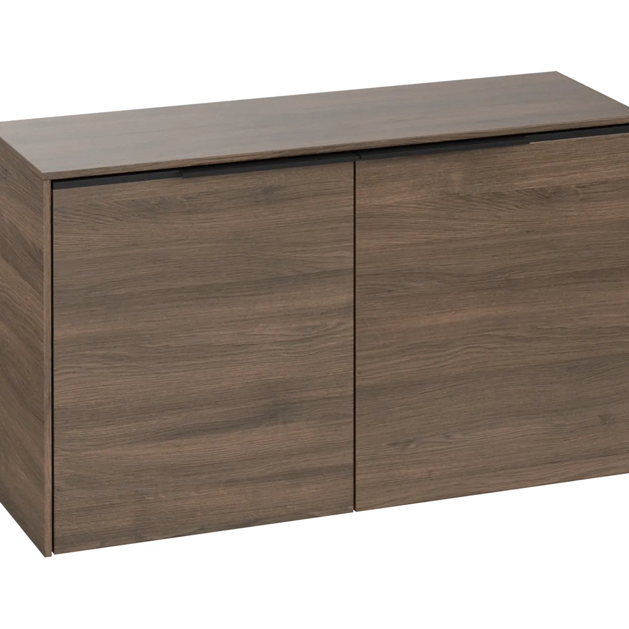 V&b subway 3.0 sideskap 80x42 arizona oak håndtak i volcano black
