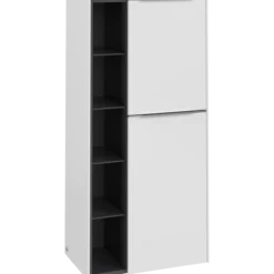 V&b subway 3.0 sideskap 57x120 høyre pure white håndtak i krom