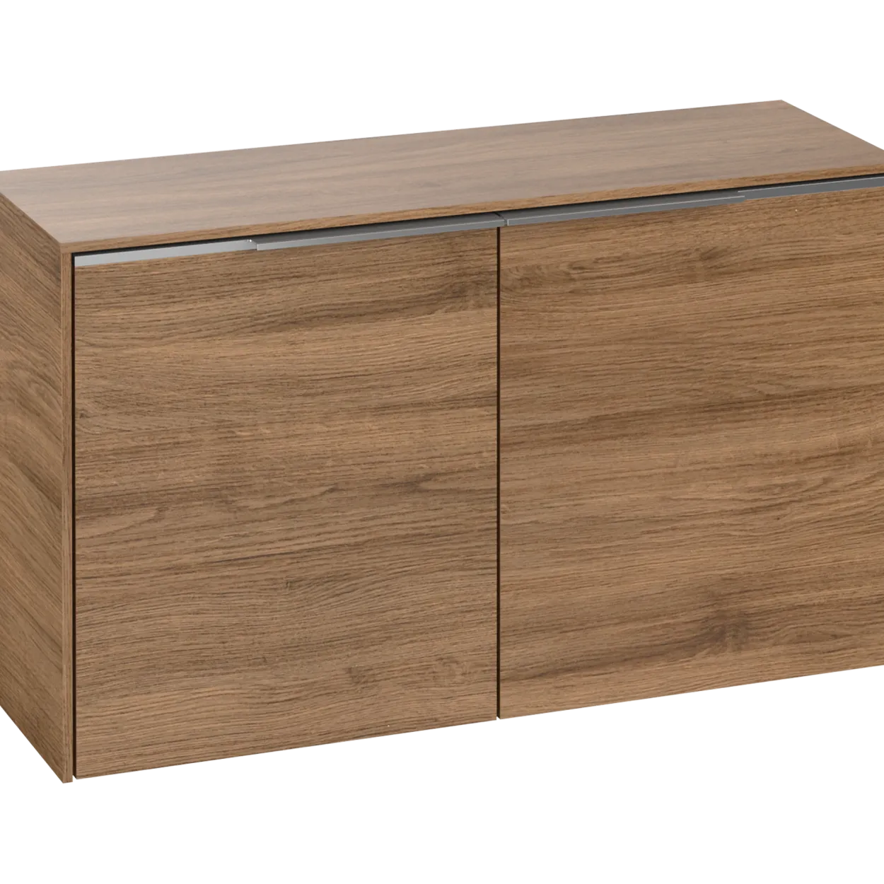 V&b subway 3.0 sideskap 80x42 kansas oak håndtak i krom