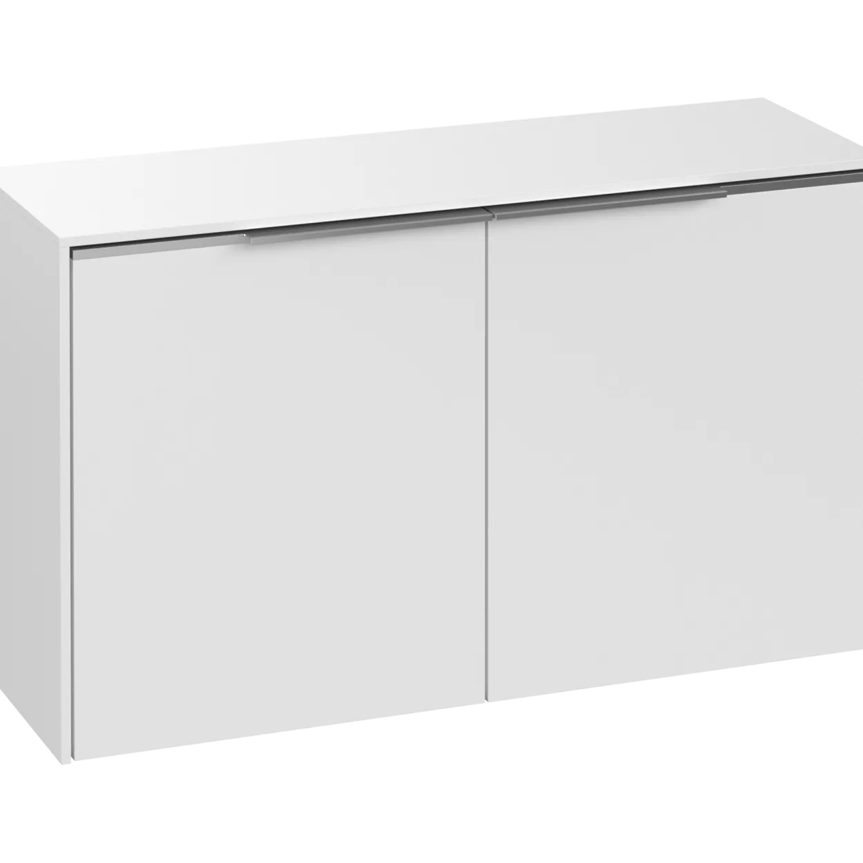 V&b subway 3.0 sideskap 80x42 pure white håndtak i krom