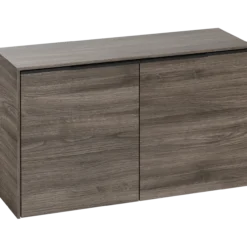 V&b subway 3.0 sideskap 80x42 stone oak håndtak i volcano black