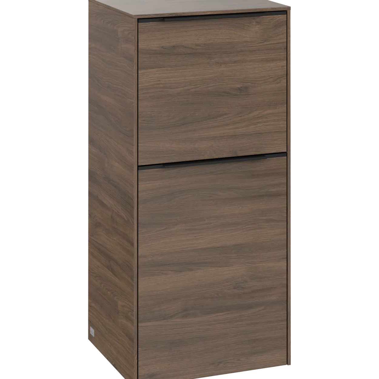V&b subway 3.0 sideskap 40x86 venstre arizona oak håndtak i volcano black