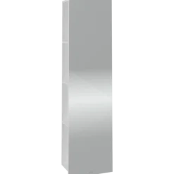V&b subway 3.0 speilhylle 40x171 venstre brilliant white håndtak i krom