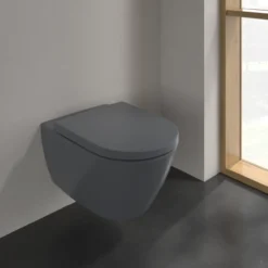 V&b subway 2.0 veggskål m/åpen spylekant graphite