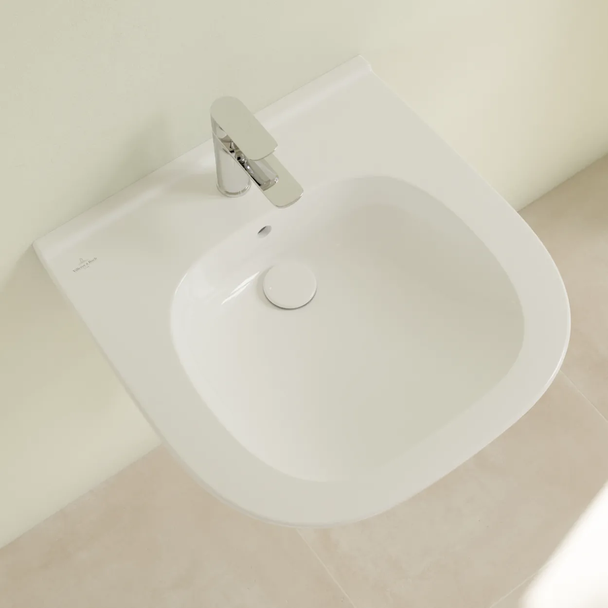V&b vicare servant c+ 55,5x54 cm hvit alpin