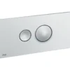 Viega betjeningsplate visign for style10 hvit vannrett montering