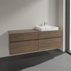Villeroy & boch collaro servantskap 160 for servant høyre 60 cm m/4 skuffer arizona eik