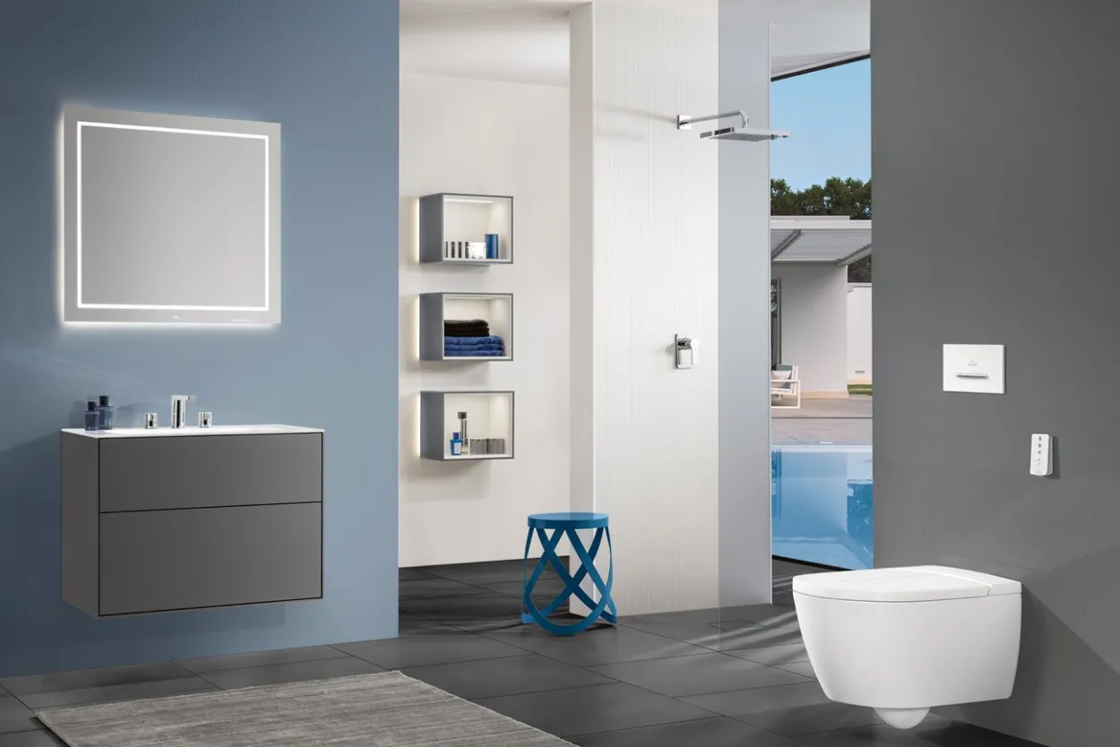 Villeroy & boch finion servantskap 80 antrasitt matt lakk