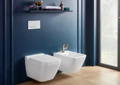 Villeroy & boch finion veggskål med åpen spylekant, hvit alpin ceramicplus