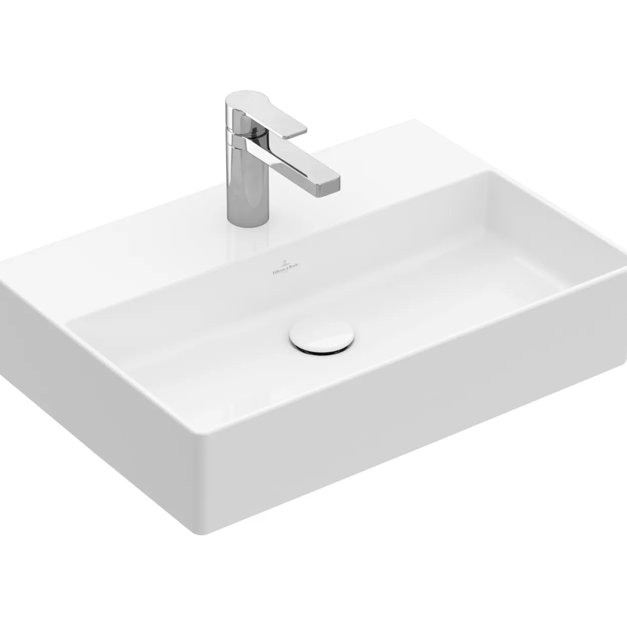 Villeroy & boch memento 2.0 servant 60 cm, hvit alpin u/overløp