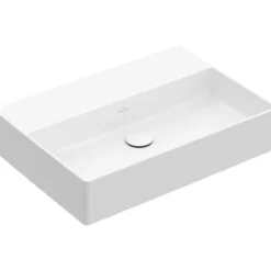 Villeroy & boch memento 2.0 servant 60 cm u/armaturhull, hvit alpin ceramicplus u/overløp