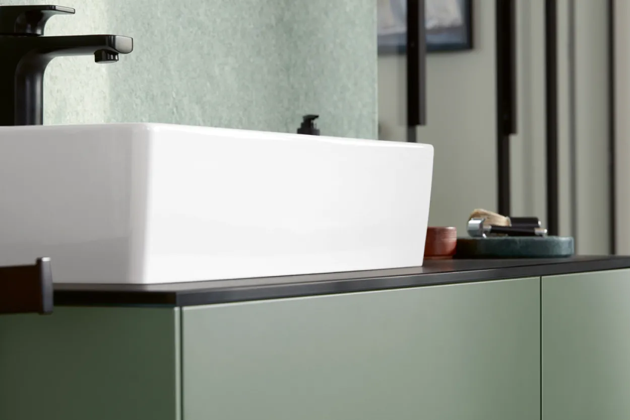 Villeroy & boch memento 2.0 servant 60 cm, hvit alpin ceramicplus u/overløp