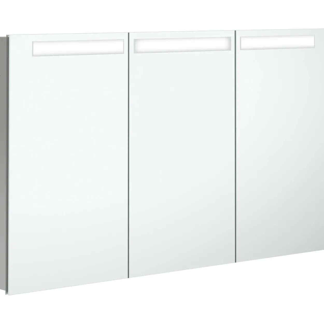 Villeroy & boch my view in speilskap til innbygging med lys 130 x 74 cm