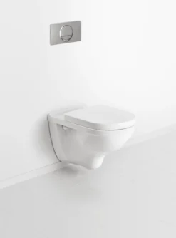 Villeroy & boch o.novo veggskål m/toalettsete hvit alpin