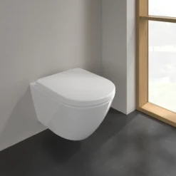 Villeroy & boch subway 2.0 comfort veggskål m/åpen spylekant hvit alpin