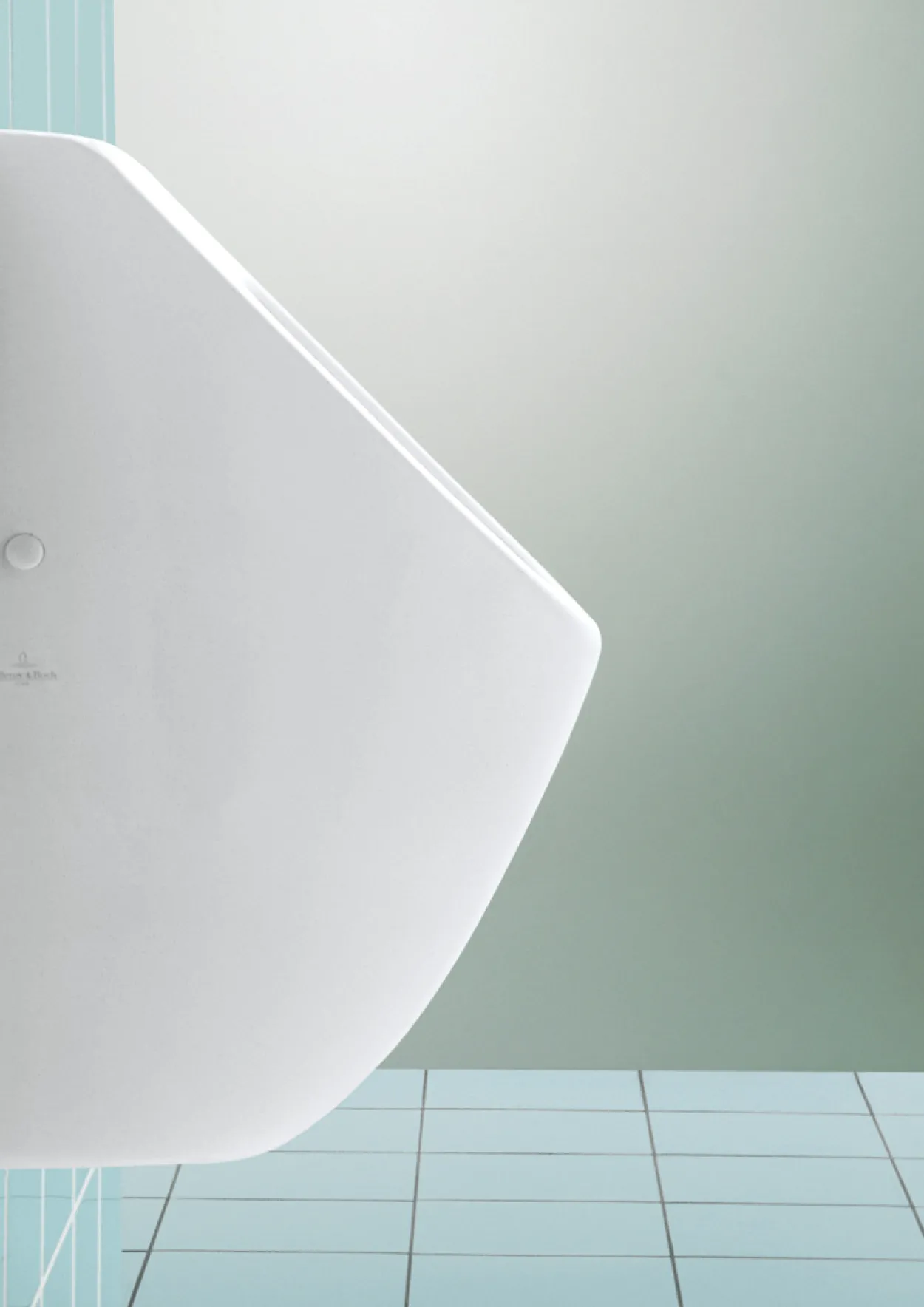 Villeroy & boch subway urinal m/skjult vanninntak, hvit alpin