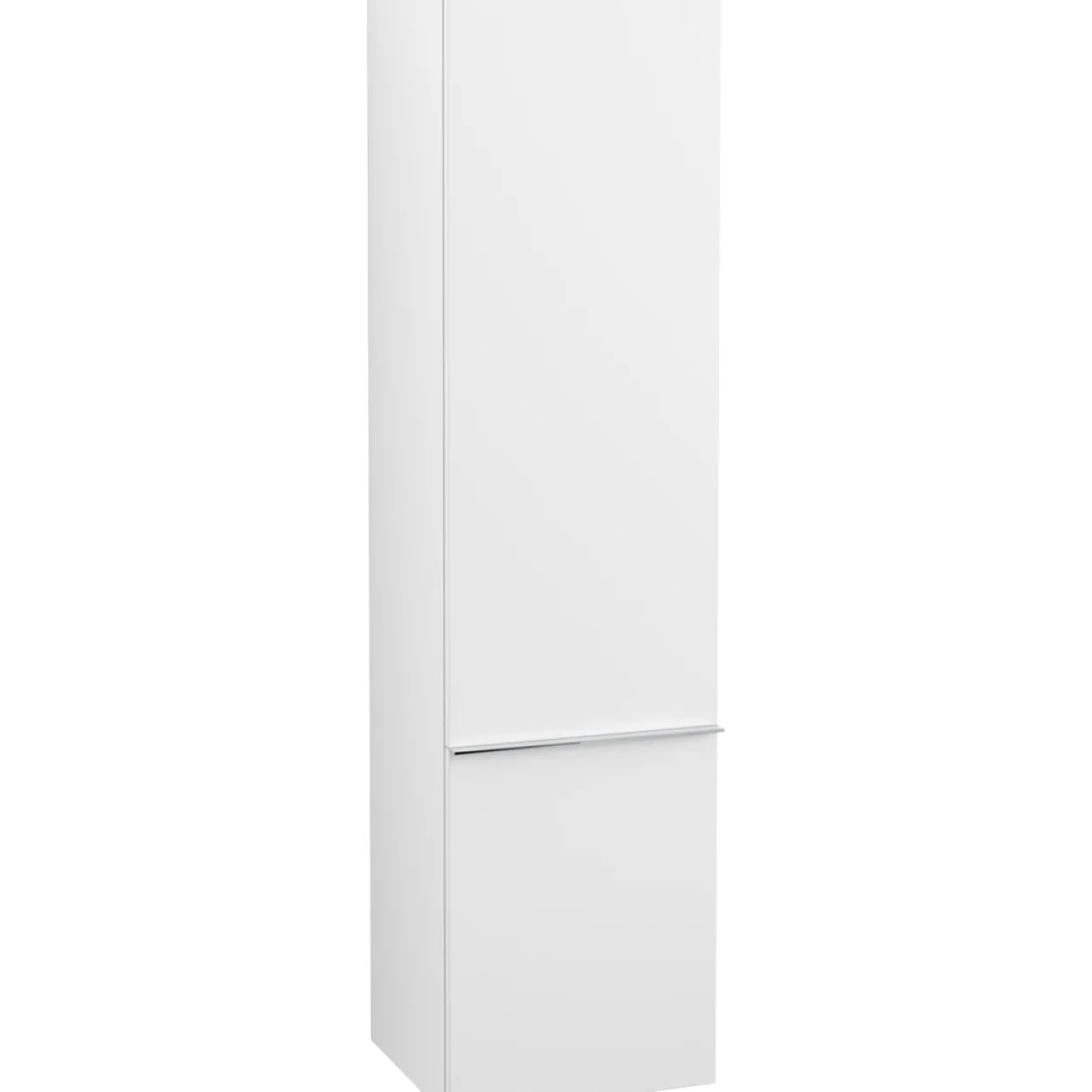 Villeroy & boch venticello høyskap høyre hvit matt m/1 dør, 404 x 1546 x 347 mm