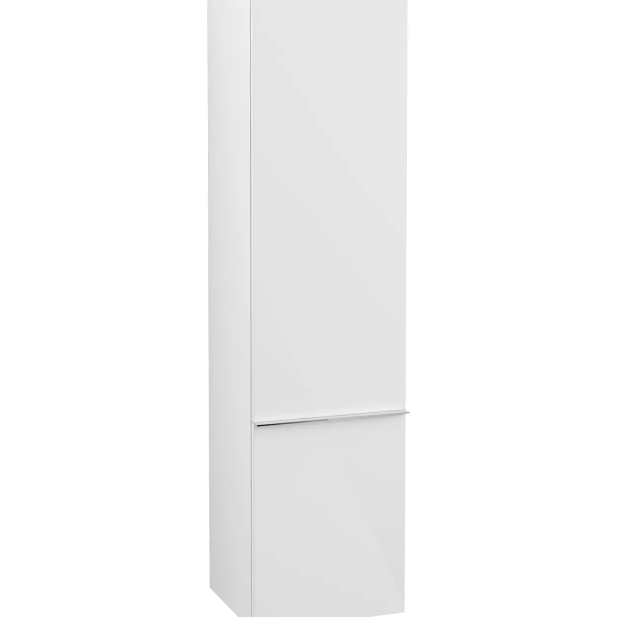 Villeroy & boch venticello høyskap venstre hvit høyglans m/1 dør, 404 x 1546 x 347 mm